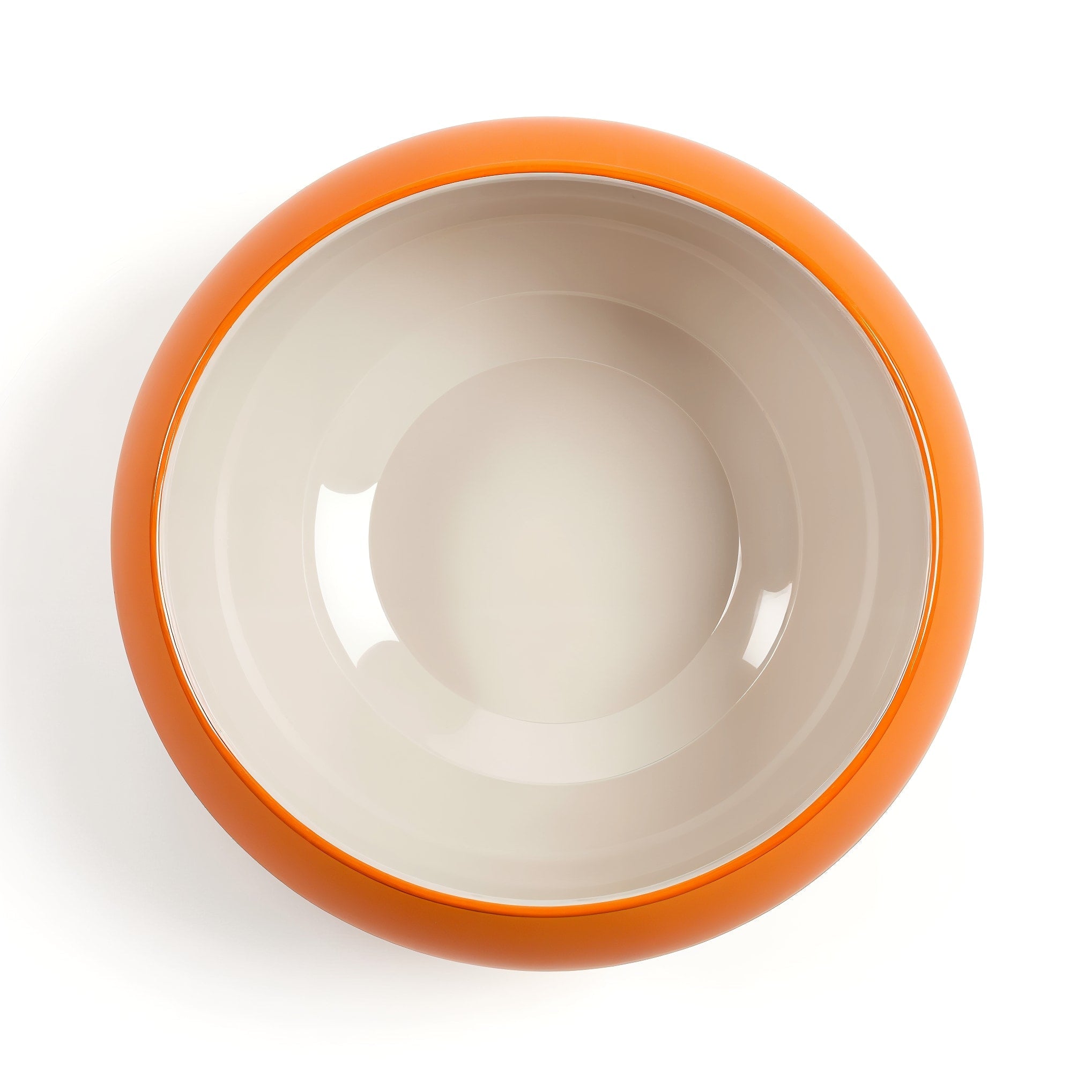 HAISENBERG miska ceramiczna pomarańczowa — widok z góry