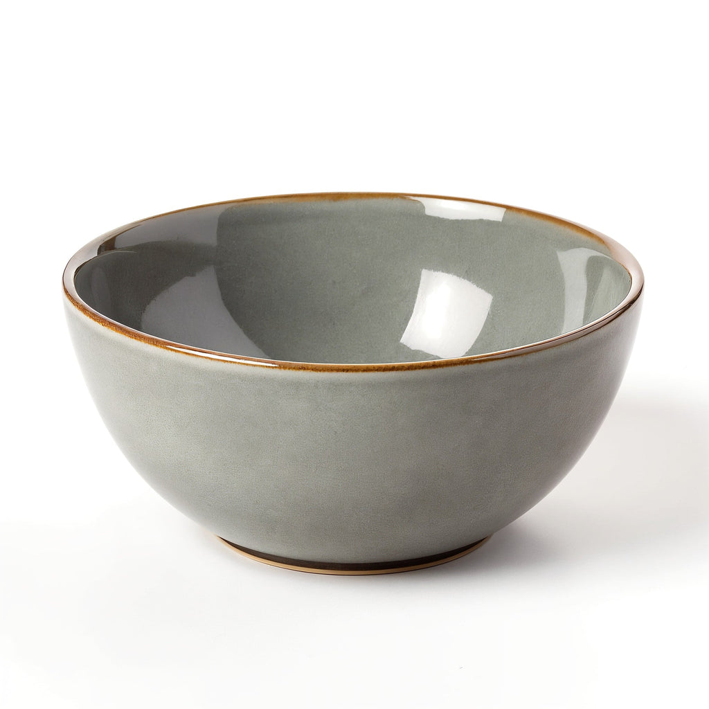 Miska ceramiczna szara — profil boczny