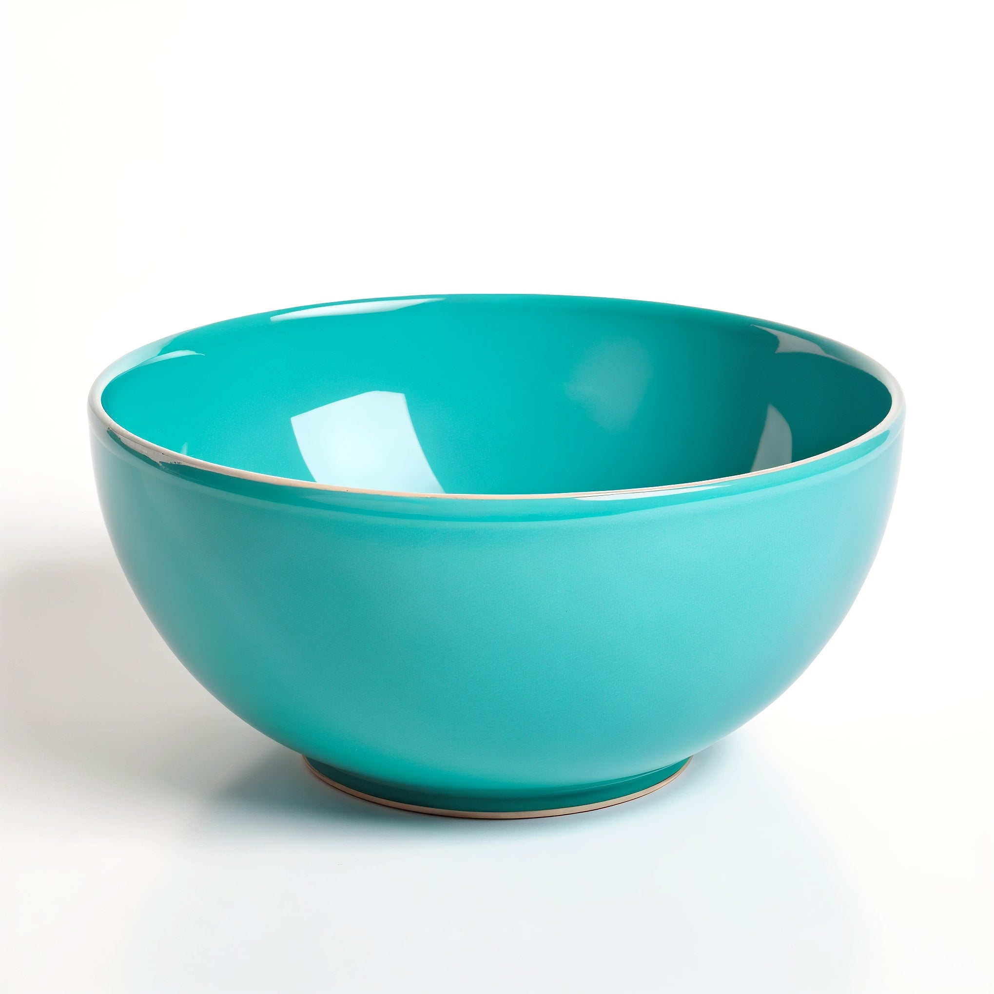 HAISENBERG miska ceramiczna turkusowa — top-down flat lay