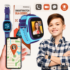 Zegarek GPS dla dzieci Globdrew z licznikiem kroków i monitorem tętna dla aktywnych dzieci