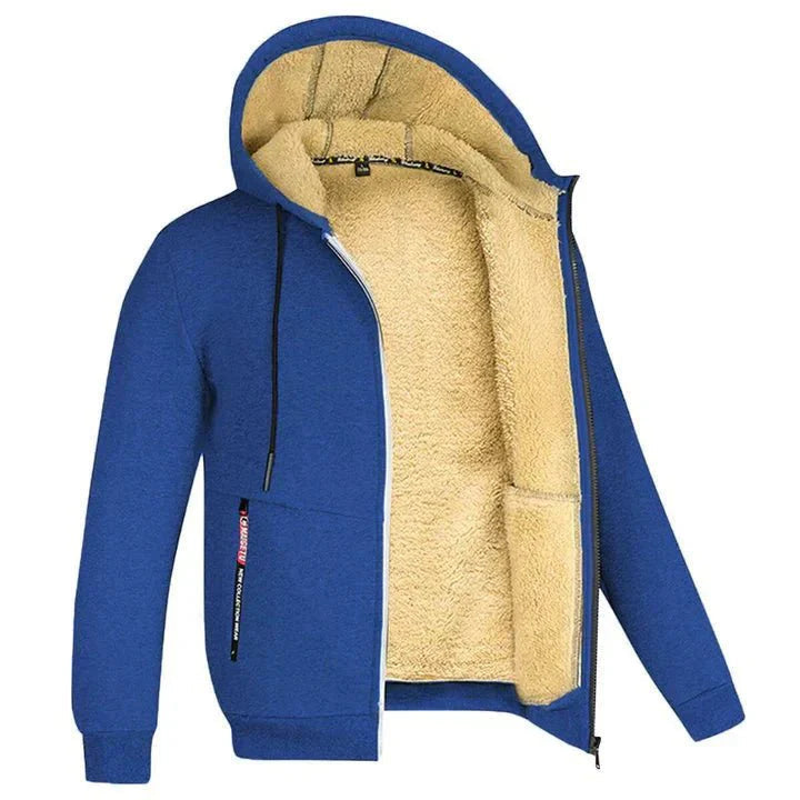 Bluza TOMMY z kapturem z rozpiętym zamkiem – widok konstrukcji