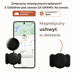Tracker GPS dla zwierząt współpracujący z oficjalną aplikacją Apple Lokalizator