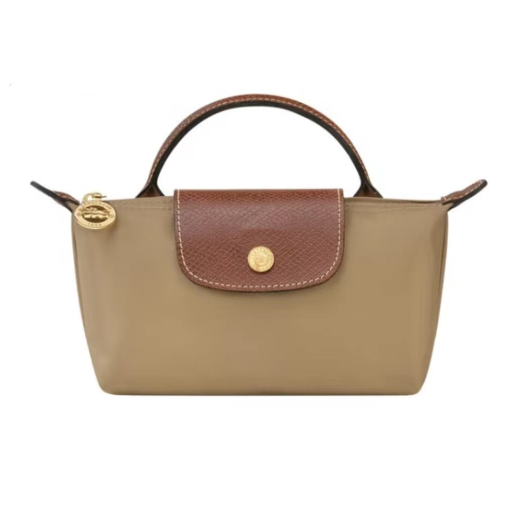 Longchamp Élan Mini Bag z dołączonym paskiem w komplecie.