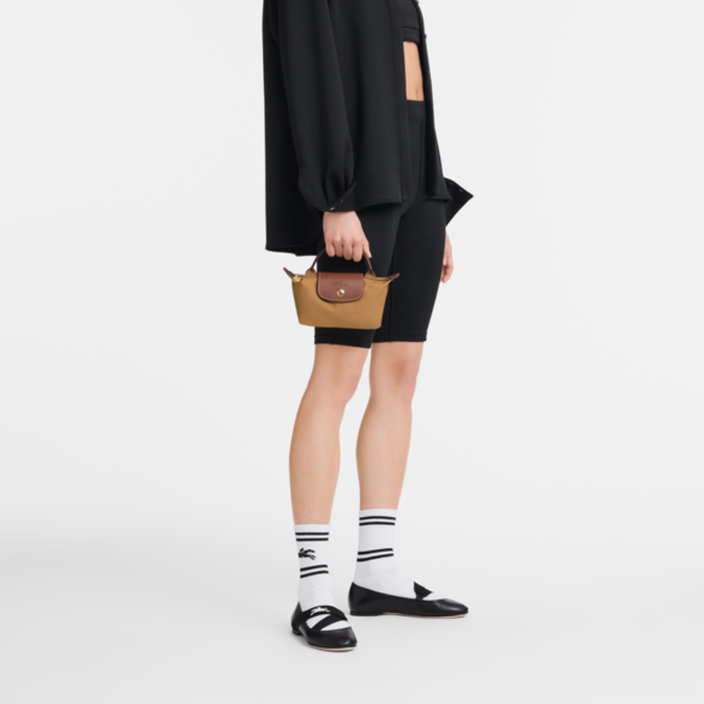 Longchamp Élan Mini Bag – wnętrze z praktyczną organizacją przestrzeni.