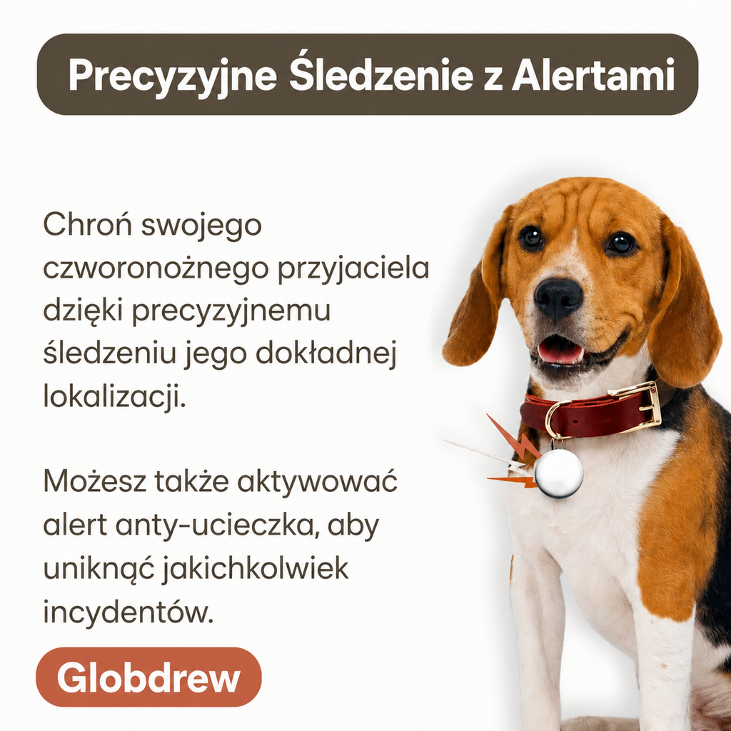 Tracker GPS dla zwierząt gwarantujący bezpieczeństwo i swobodę pupilowi