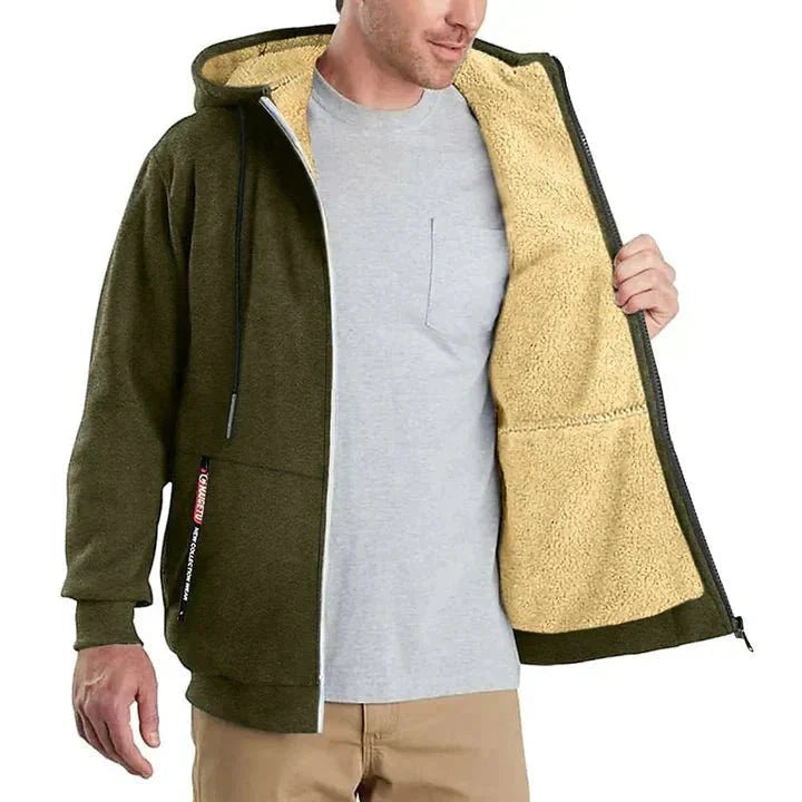 Codzienna stylizacja casualowa z bluzą polarową TOMMY