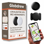 Tracker GPS do pojazdów bez opłat miesięcznych współpracujący z Android i iOS Find My