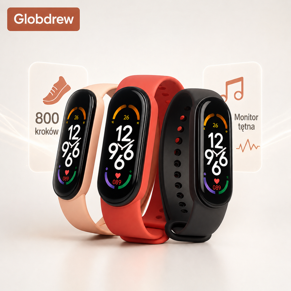 Smartwatch sportowy dla dzieci z GPS i pomiarem tętna