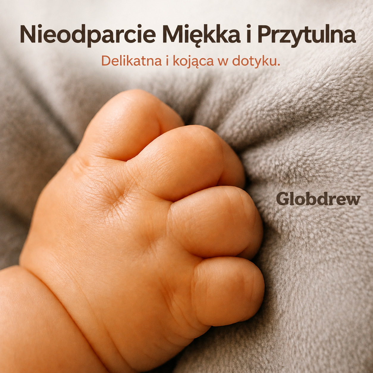 Maluch przytulający miękką poduszkę słonia w trakcie zabawy