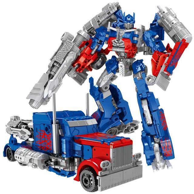 Figurka Transformers Optimus i Bumblebee z artykułowanymi stawami