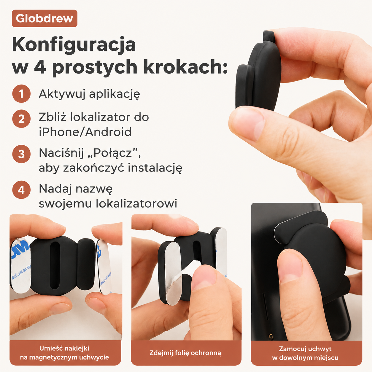 Wodoodporny tracker GPS IP67 do zabezpieczenia roweru przed kradzieżą