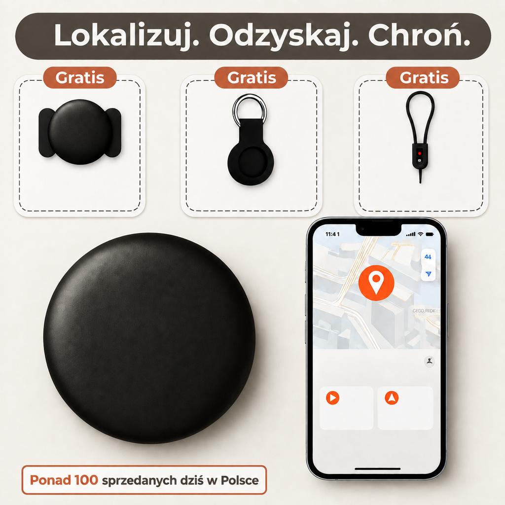 Tracker GPS dla psa i kota bez abonamentu – Apple i Android