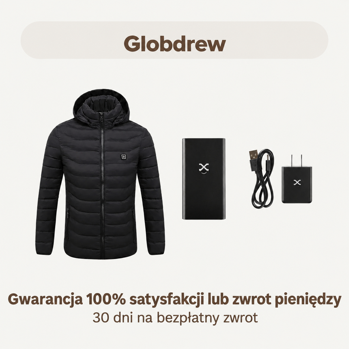 Kurtka ogrzewana Globdrew X w użyciu – komfort termiczny podczas aktywności outdoor
