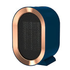 Ogrzewacz HeatFlow™ w nowoczesnym wnętrzu, ukazujący niewielkie rozmiary i stylowy wygląd