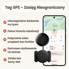 Wodoodporny tracker GPS IP67 dla psów i kotów