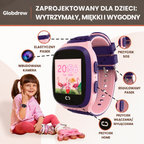 Zegarek GPS dla dzieci Globdrew bez opłat abonamentowych z dożywotnim śledzeniem lokalizacji