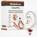 Szczegółowy widok konstrukcji wzmacniacza słuchu ClearPro