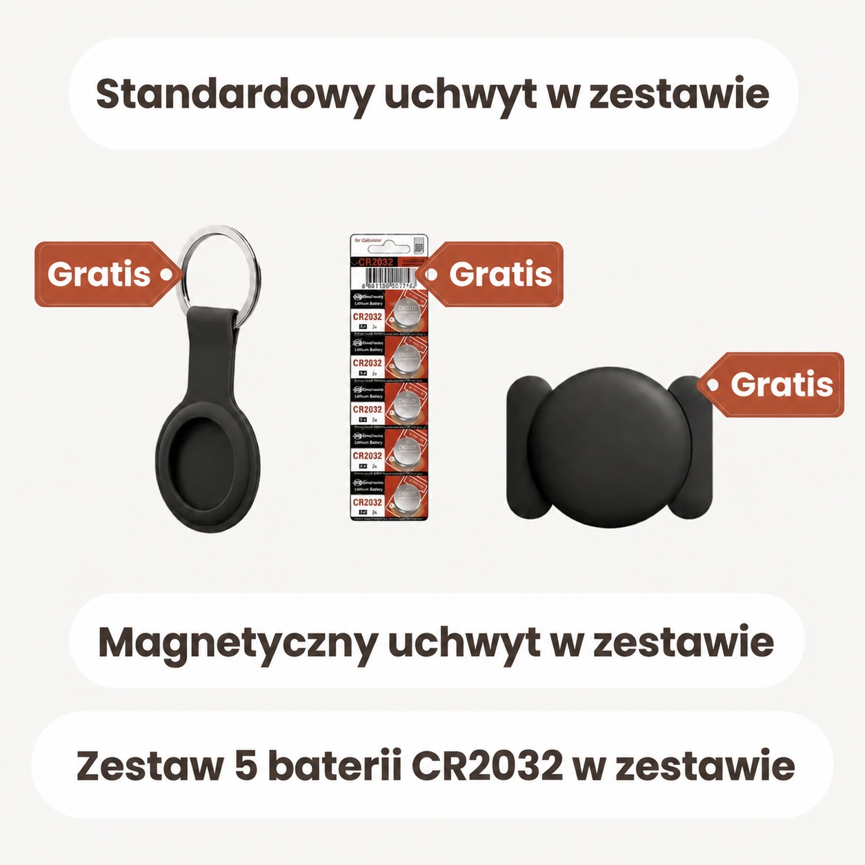 Tracker GPS dla seniorów dostępny w różnych kolorach – białym, czarnym, niebieskim i różowym