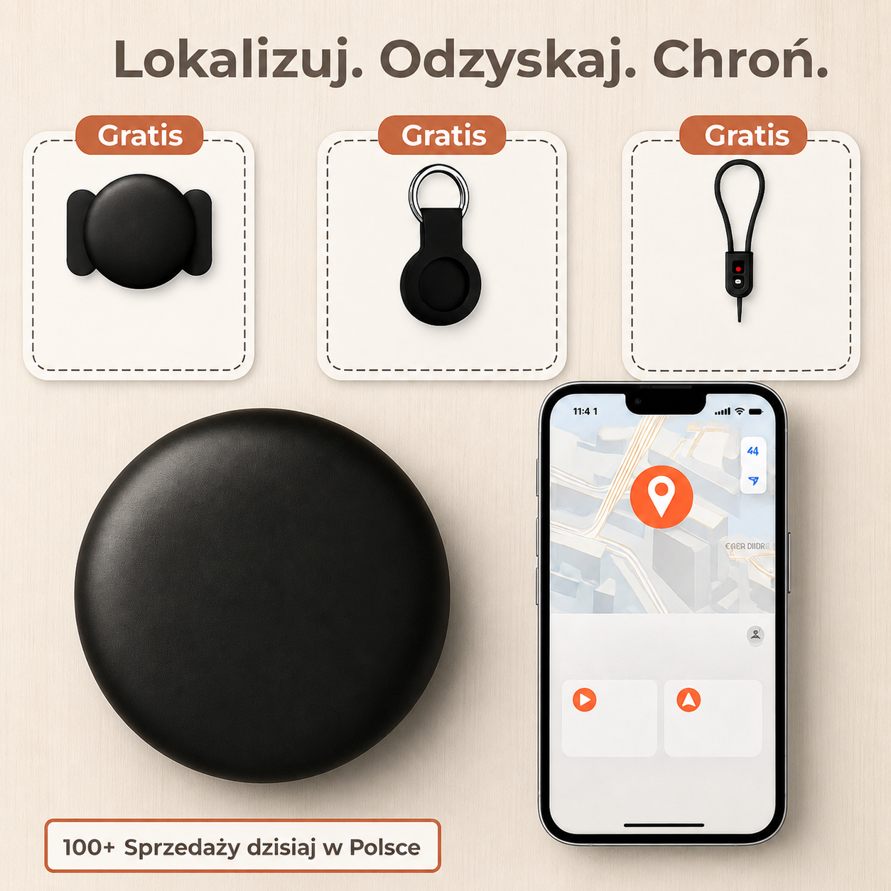 Dyskretny tracker GPS do roweru z alertami o ruchu i monitoringiem w czasie rzeczywistym