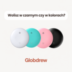 Tracker GPS dla psa mocowany do obroży, kompaktowy i lekki