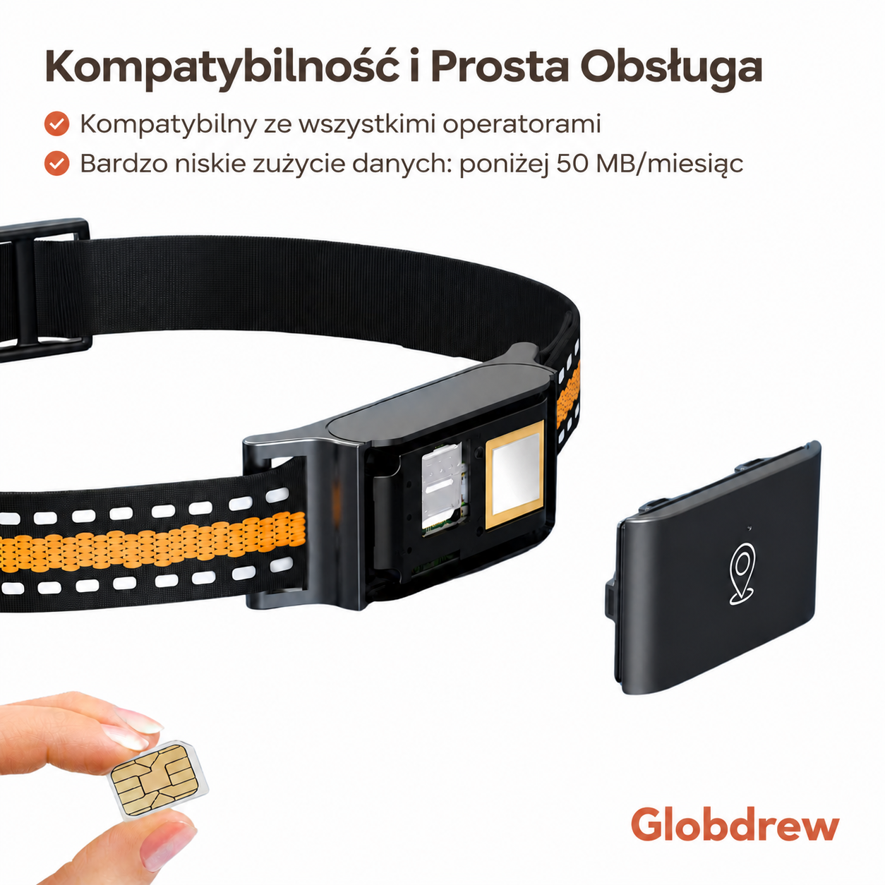 Lokalizator GPS dla psów i kotów z gwarancją 30 dni i wsparciem w języku polskim