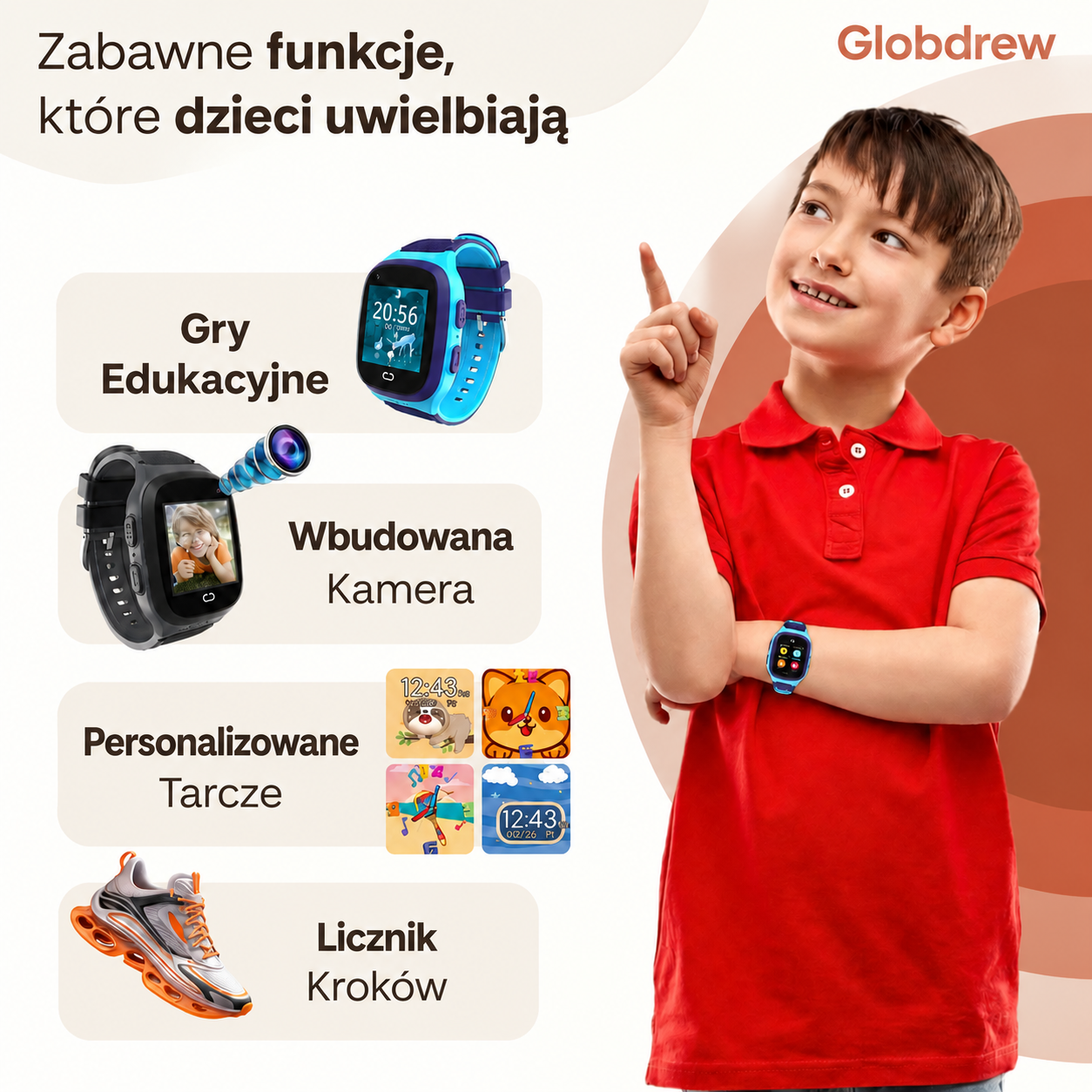Funkcje ochronne zegarka GPS dla dzieci: wirtualny płot bezpieczeństwa i alarm SOS