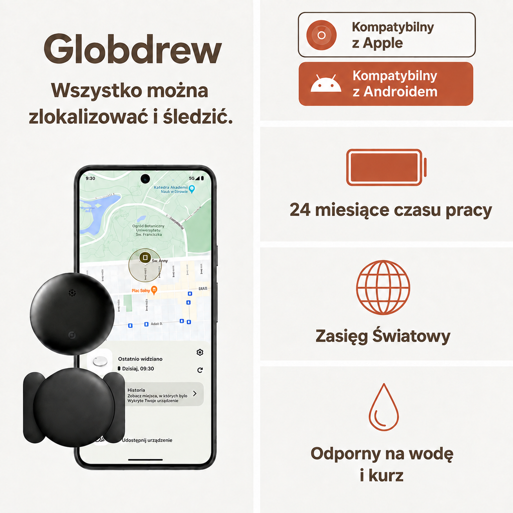 Tracker GPS dla seniorów bez abonamentu – iPhone i Android