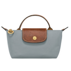 Longchamp Élan Mini Bag w odcieniach żółtym pustynnym i północnym.