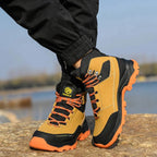 Buty ochronne HONG-G w kolorze zielonym – ujęcie z boku
