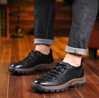 Męskie buty ortopedyczne Manchester – elegancki design do biura i rekreacji