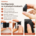 Aplikacja monitoringu zwierząt na smartfonie wyświetlająca mapę lokalizacji