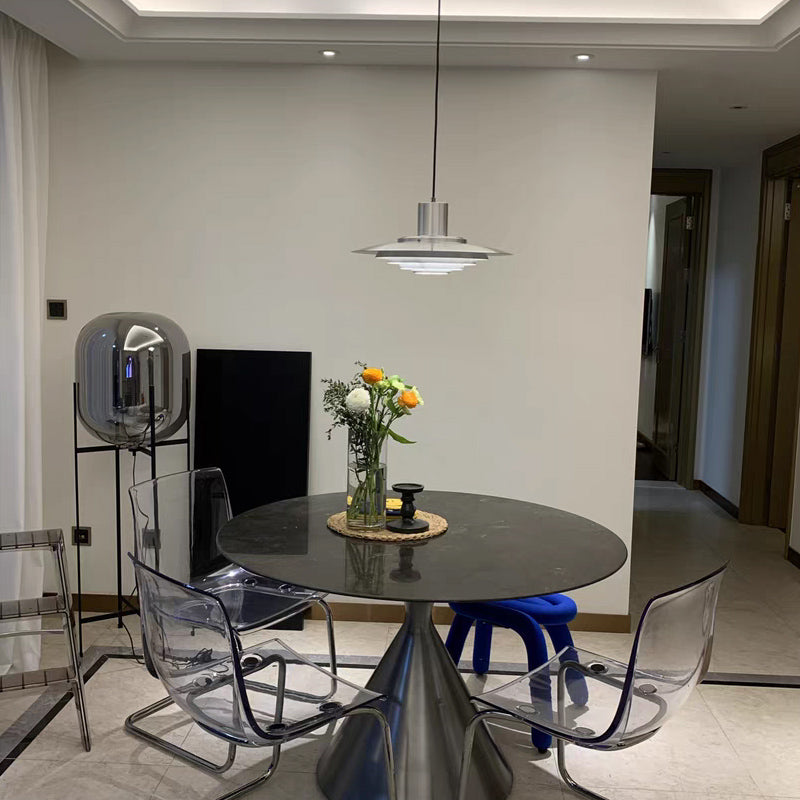 Aluminiowa lampa wisząca LED NovaLume do jadalni i kuchni