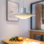 Aluminiowa lampa wisząca LED NovaLume do jadalni i kuchni