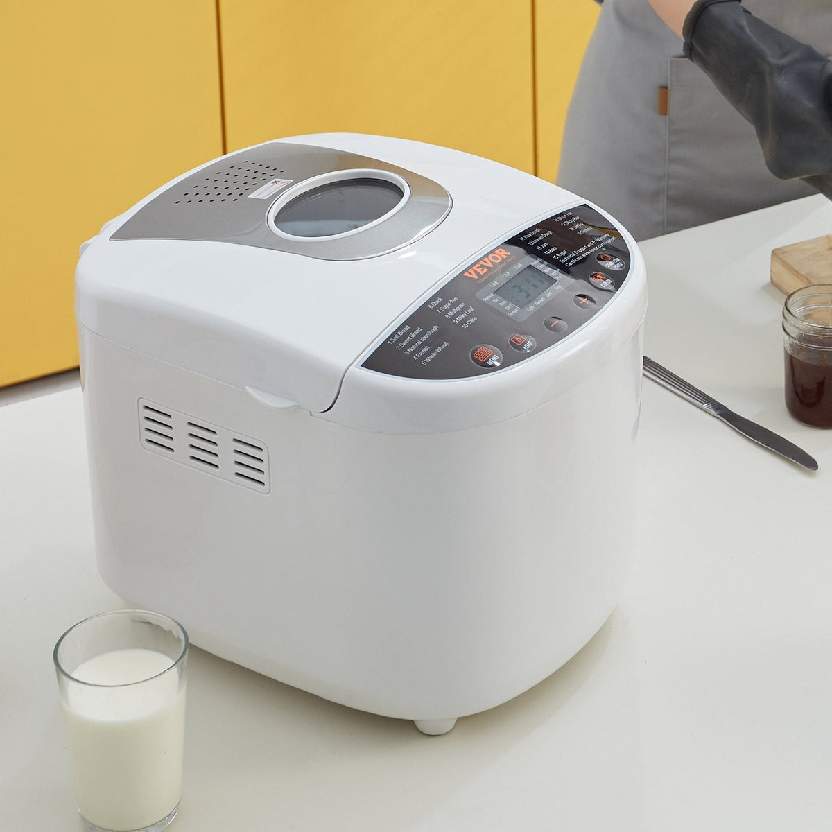 Automatyczna wypiekarka do chleba z cyfrowym panelem sterowania