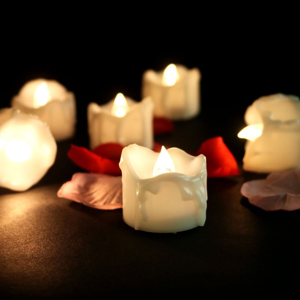 Bezpłomieniowe Świeczki LED Tealight – Bezpieczna Dekoracja Domu