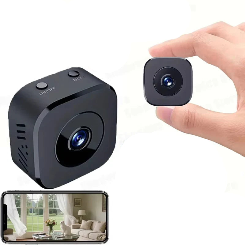 Bezprzewodowa kamera monitorująca 1080P HD z nocnym widzeniem i magnetycznym uchwytem, kompaktowa 71 g