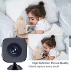Bezprzewodowa kamera monitorująca 1080P HD z nocnym widzeniem i magnetycznym uchwytem, kompaktowa 71 g
