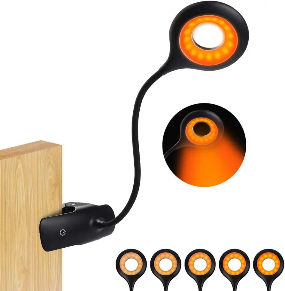 Bezprzewodowa Lampa Biurkowa LED z Zaciskiem – Regulowana i Przenośna