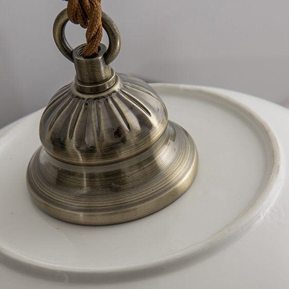 Ceramiczna lampa wisząca Lisboa, portugalski wzór kafelków, żarówka w zestawie