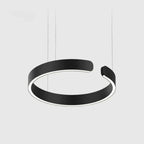 CircuLume: Runde LED-Pendelleuchte aus Metall mit modernem Design – für Wohnzimmer & Flur