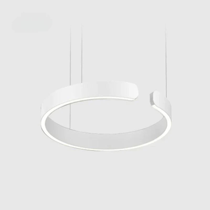 CircuLume: Runde LED-Pendelleuchte aus Metall mit modernem Design – für Wohnzimmer & Flur