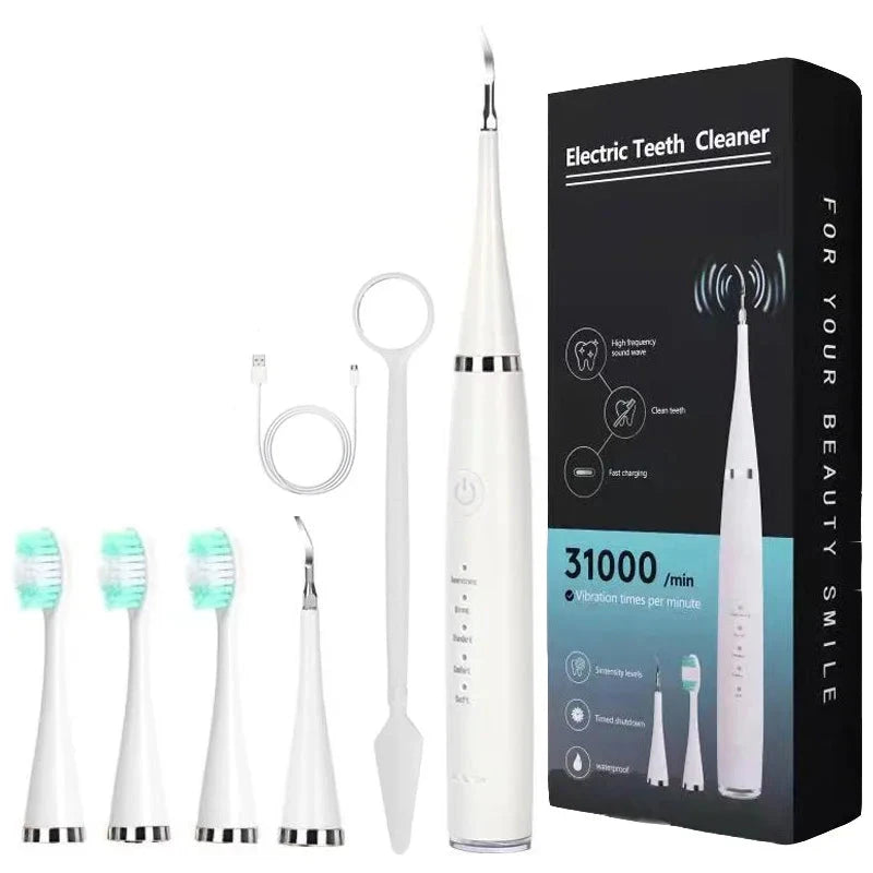 CleanSmile Pro – Elektryczna szczoteczka do zębów i środek do usuwania przebarwień