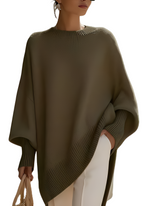Damski Elegancki Sweter Oversize – Komfort i Styl