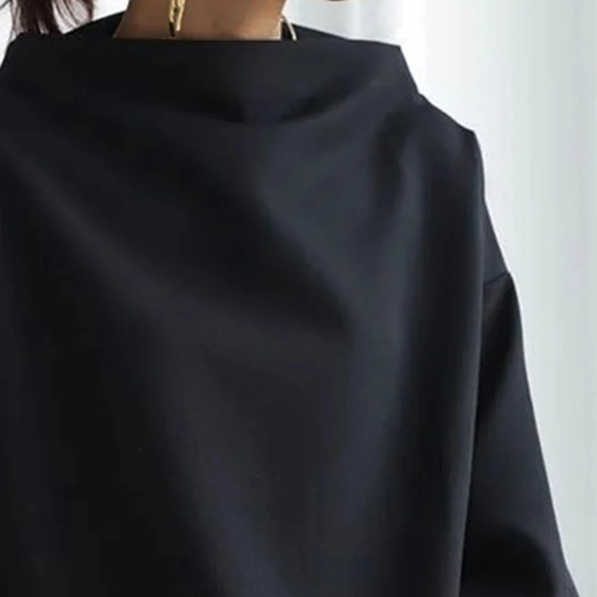 Damski Sweter z Golfem – Klasyczny, Ciepły i Elegancki