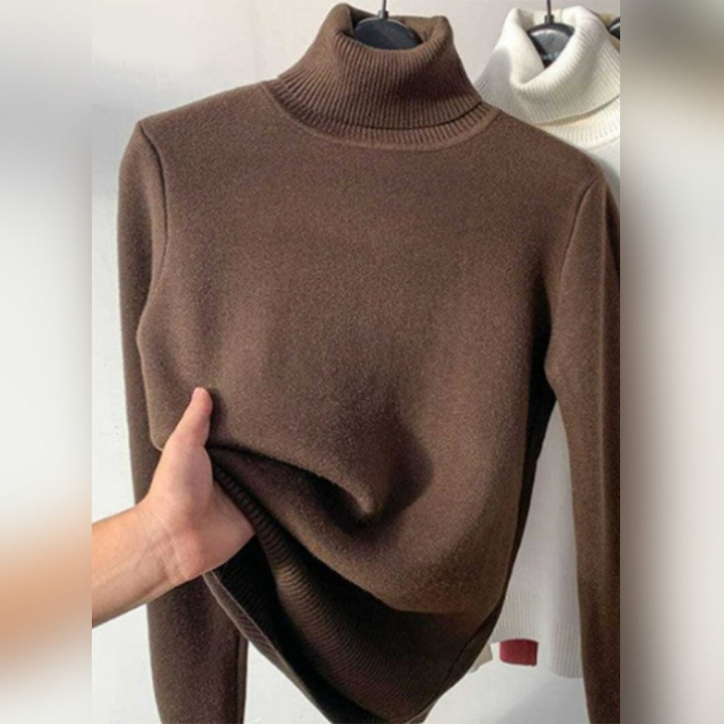 Damski Sweter z Golfem Talulla – Komfort i Styl na Zimę