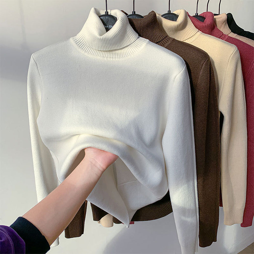 Damski Sweter z Golfem Talulla – Komfort i Styl na Zimę