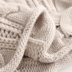 Damski sweter z golfem z dzianiny premium o luźnym kroju