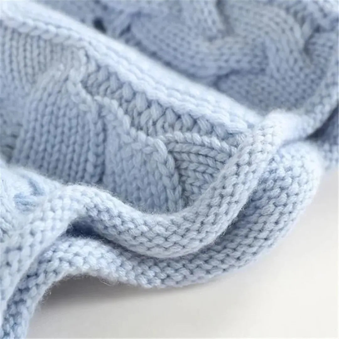 Damski sweter z golfem z dzianiny premium o luźnym kroju