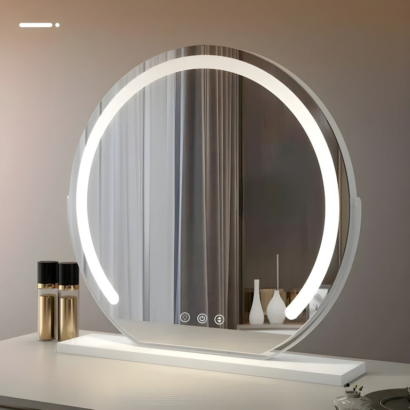 Damskie Lustro LED do Makijażu z Oświetleniem – Perfekcyjny Blask