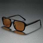 Damskie modne okulary przeciwsłoneczne w eleganckim, kanciastym designie